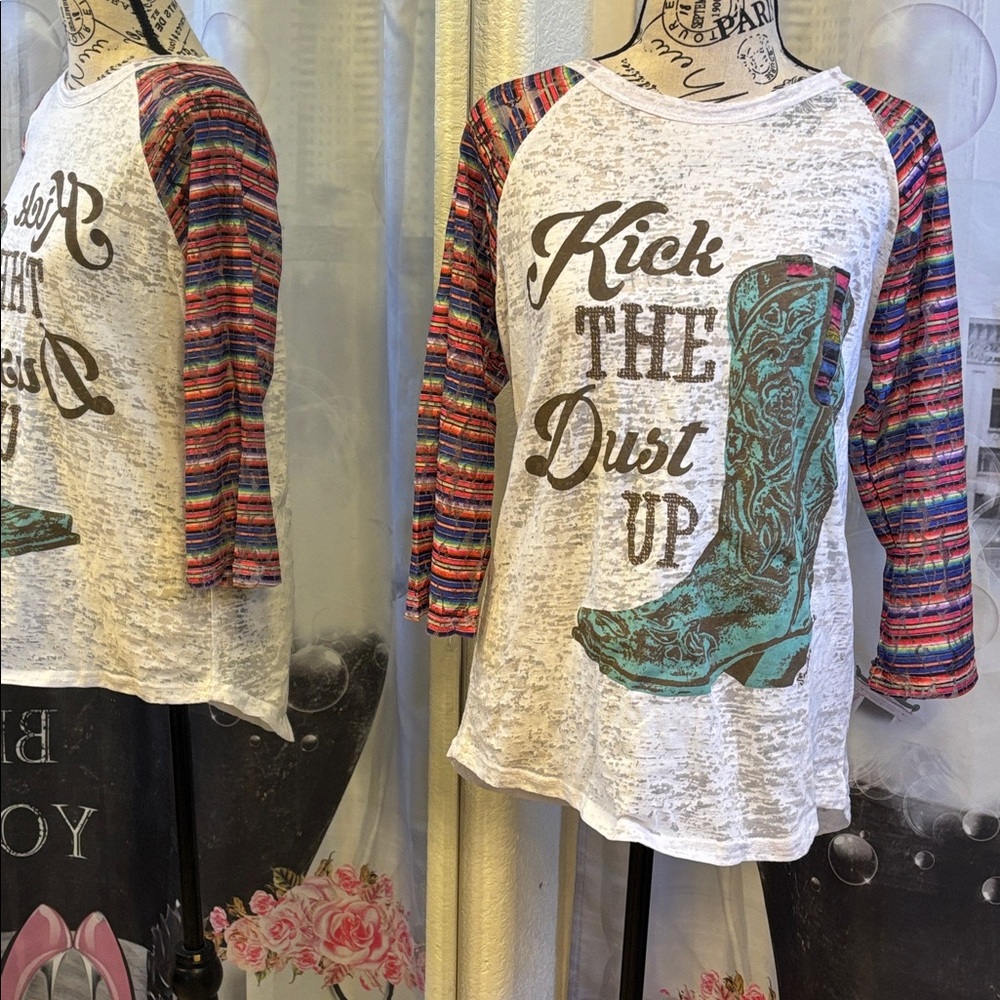 NWT Western Graphic Shirt